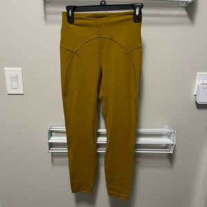 Lulumon Mustard Leggings - 6